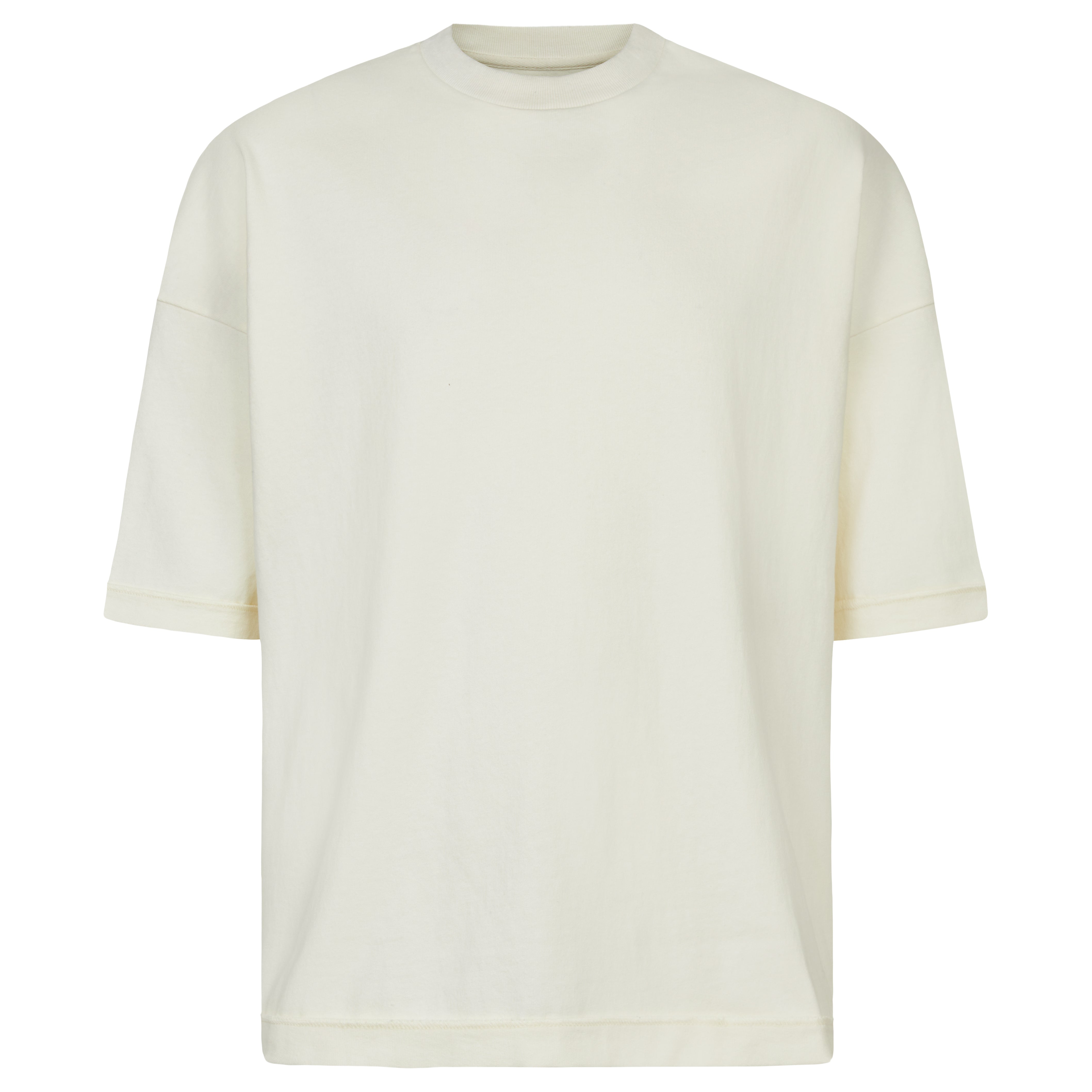 REVERSIBLE INSIDE OUT TEE - DOVE WHITE