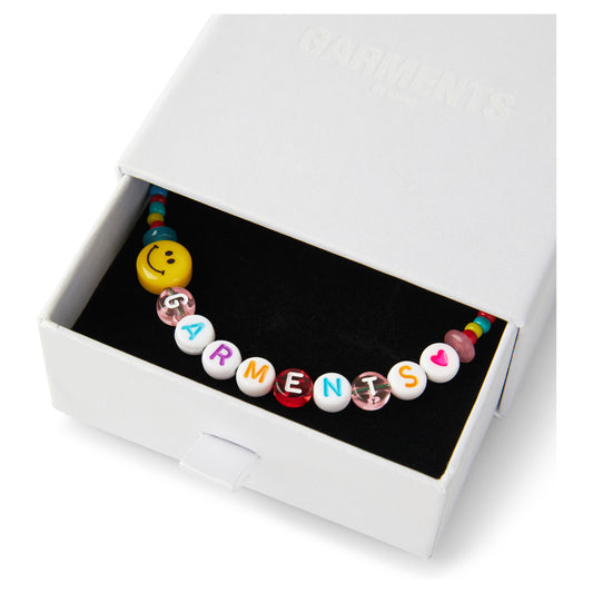 SMILE AND LOVE BRACELET - BLACK